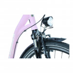 Mestský bicykel 28" Cossack čierno-ružový hliníkový 19" 